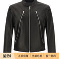 Maison Margiela Men's Leather Jacket in Black