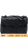 Gucci Women's Gg Marmont Small Bag in Black