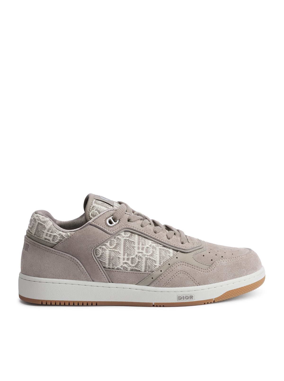 Christian Dior Men's B27 UPTOWN LOW-TOP SNEAKERS in Grey