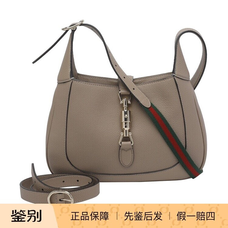 Gucci Women's Jackie 1961 Medium Shoulder Bag in Beige