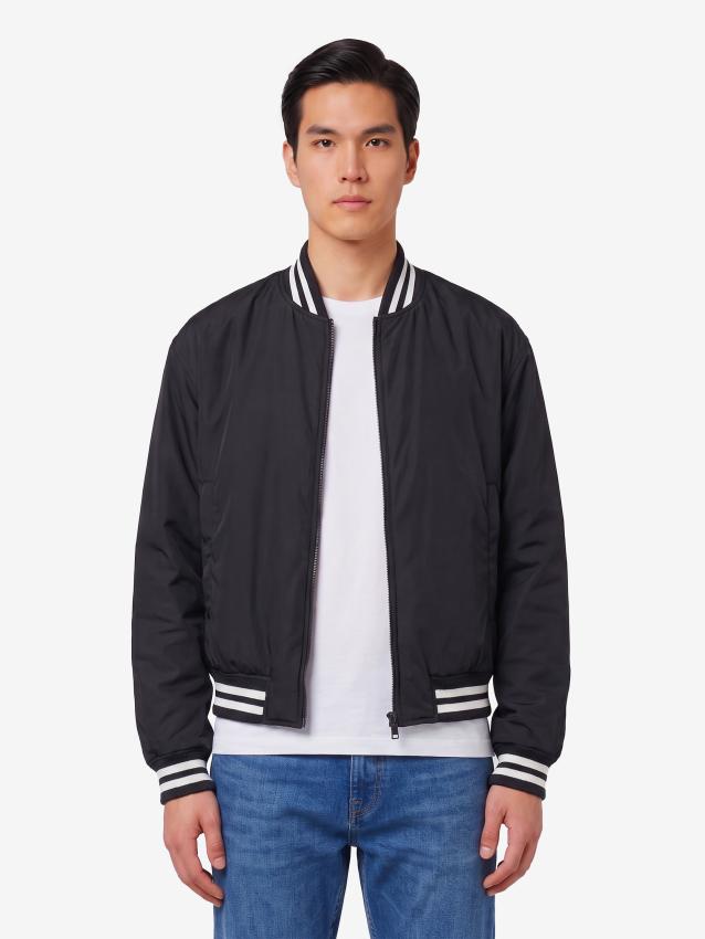 Gucci Men's Reversible Nylon Jacket in Black