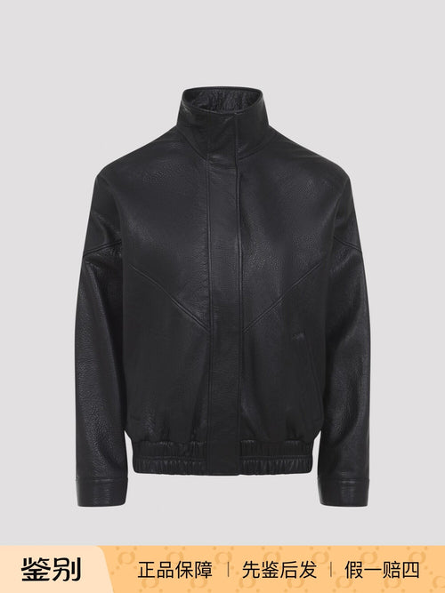 Acne Studios Women's Leather Jacket in Black