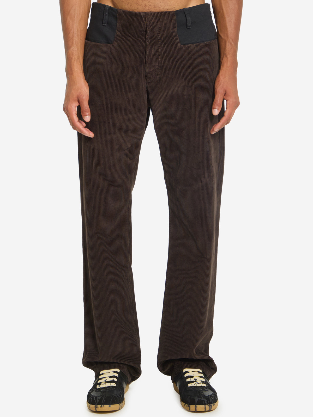 Maison Margiela Men's Straight-leg Jeans in Brown