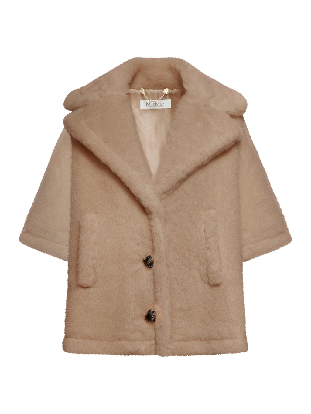 Max Mara Women's CORVINO 4 TEDDY SHORT COAT in Beige