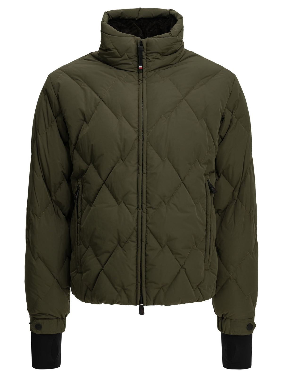 Moncler Grenoble Men's Bramans Short Down Jacket in Green