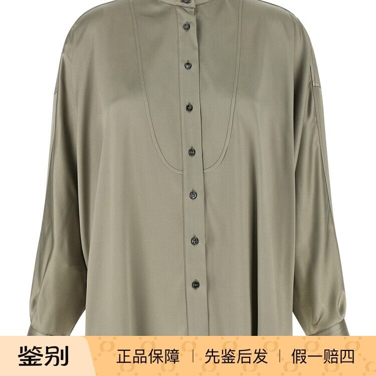 Brunello Cucinelli Women's Shirt in Green