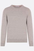 Brunello Cucinelli Men's Sweater in Stone