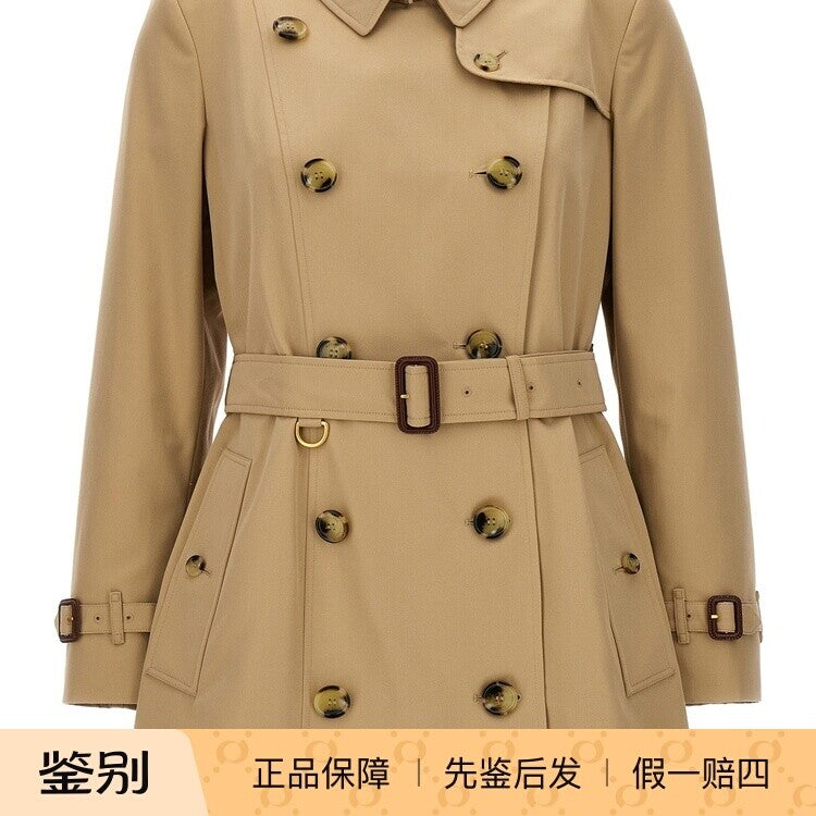 Burberry Women's Chelsea Trench Coat in Beige