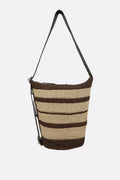 Loewe Men's Bag in Chocolate/Natural