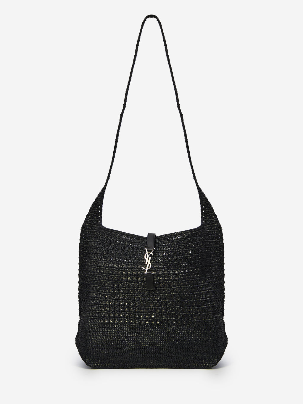 Saint Laurent Men's Le 5 À 7 Hobo Bag Medium in Black