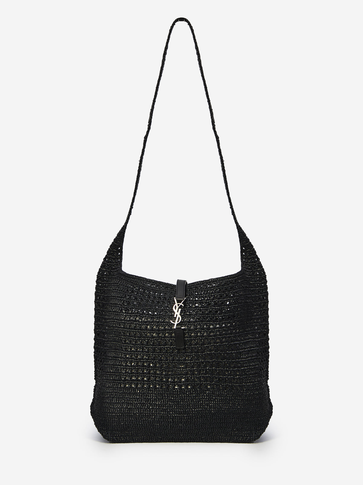 Saint Laurent Men's Le 5 À 7 Hobo Bag Medium in Black