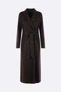 Kiton Women's Coat in Dark Brown