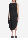 Bottega Veneta Women's Draped Dress in Black