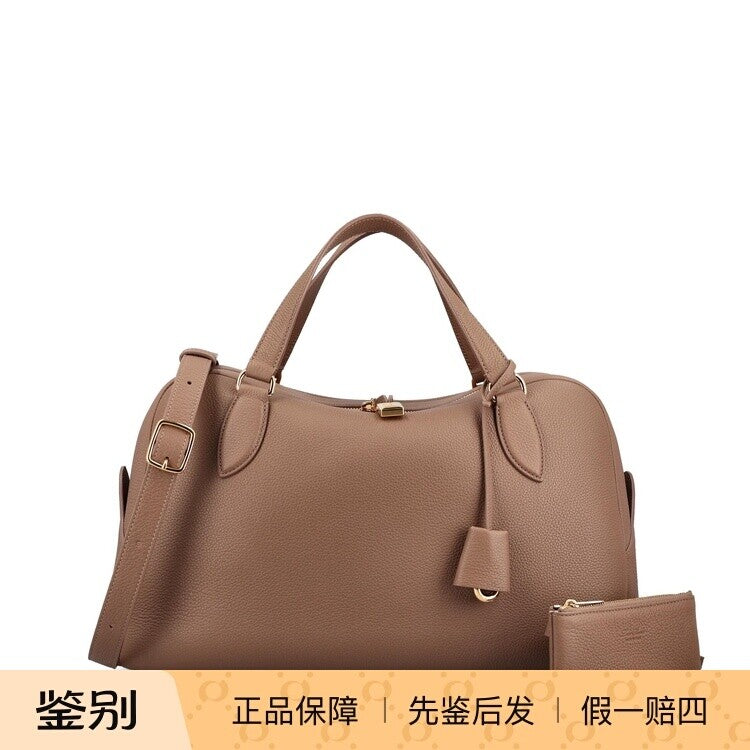 Loro Piana Women's Needle Medium Shoulder Bag in Brown