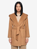Max Mara Women's Camel Rialto Dressing Gown Coat in Beige