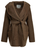 Max Mara Women's Short camel-colored coat in Brown