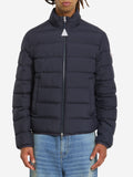 Moncler Men's Short Down Jacket Baudinet in Blue