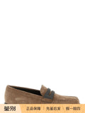 Brunello Cucinelli Women's Loafers in Brown