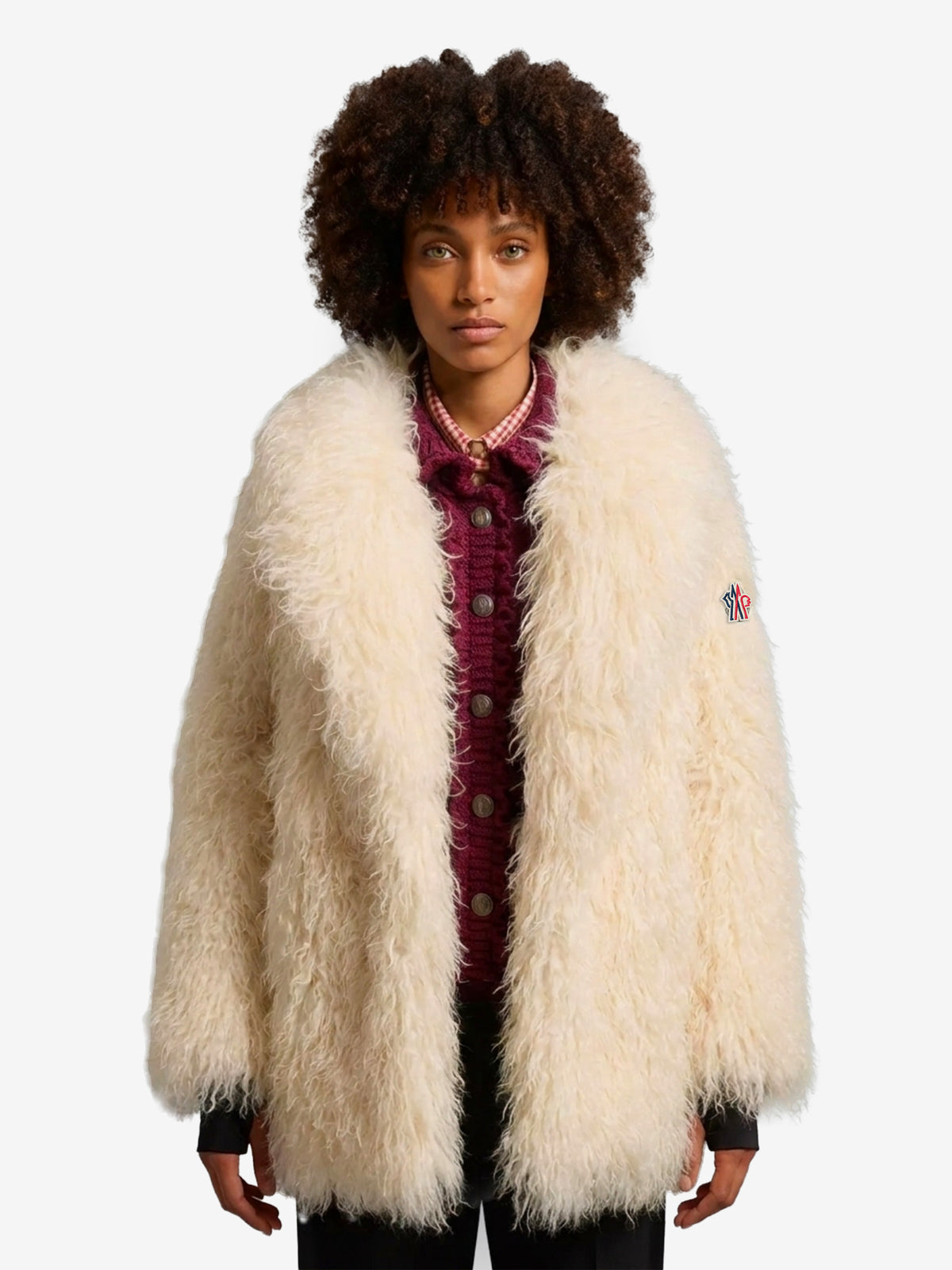 Moncler Grenoble Women's Malenco Short Jacket in Beige