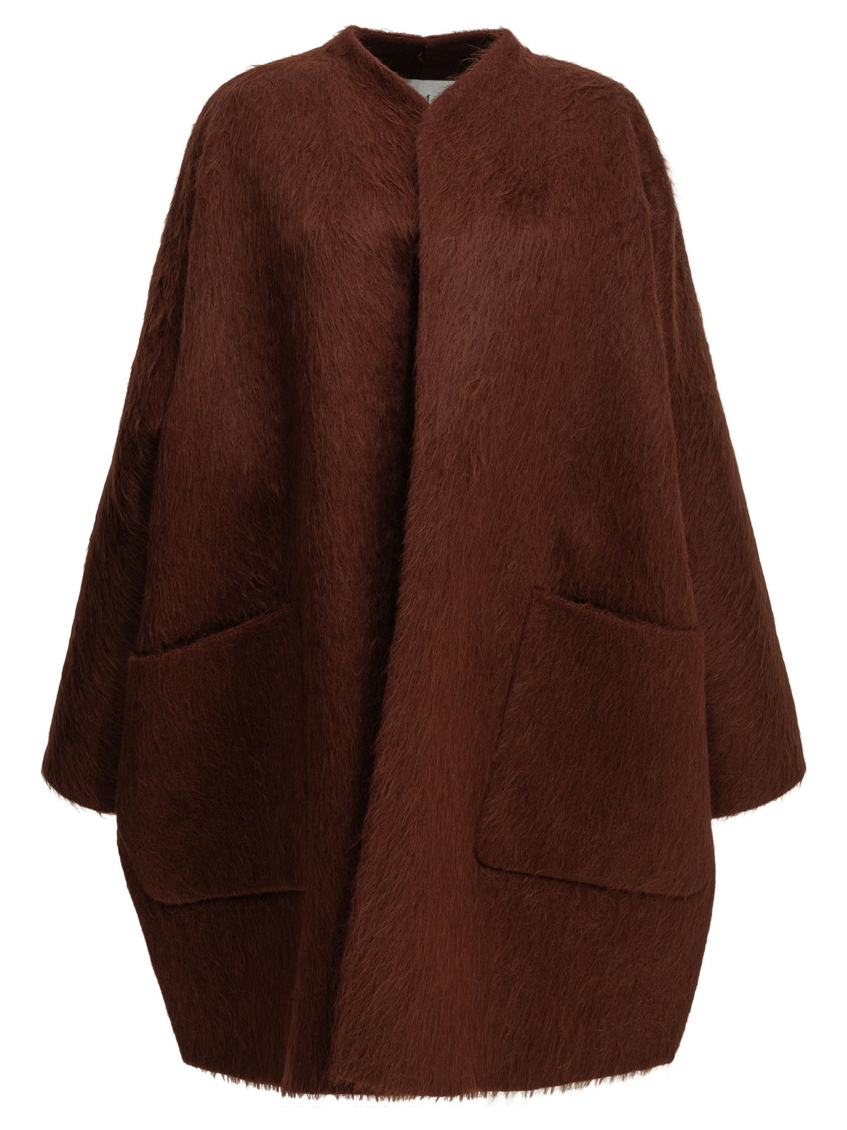 Max Mara Women's Short coat lpaca and wool in Red