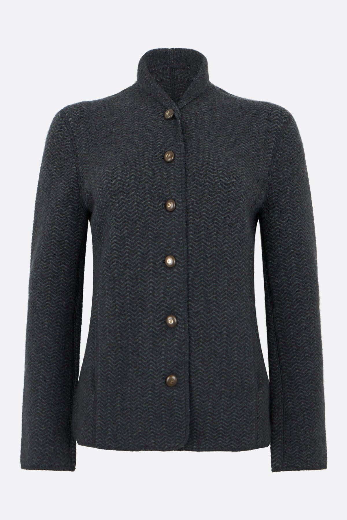 Giorgio Armani Women's Blazer in Grigio Medio Melange