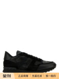 Valentino Men's Rockrunner Sneakers in Black