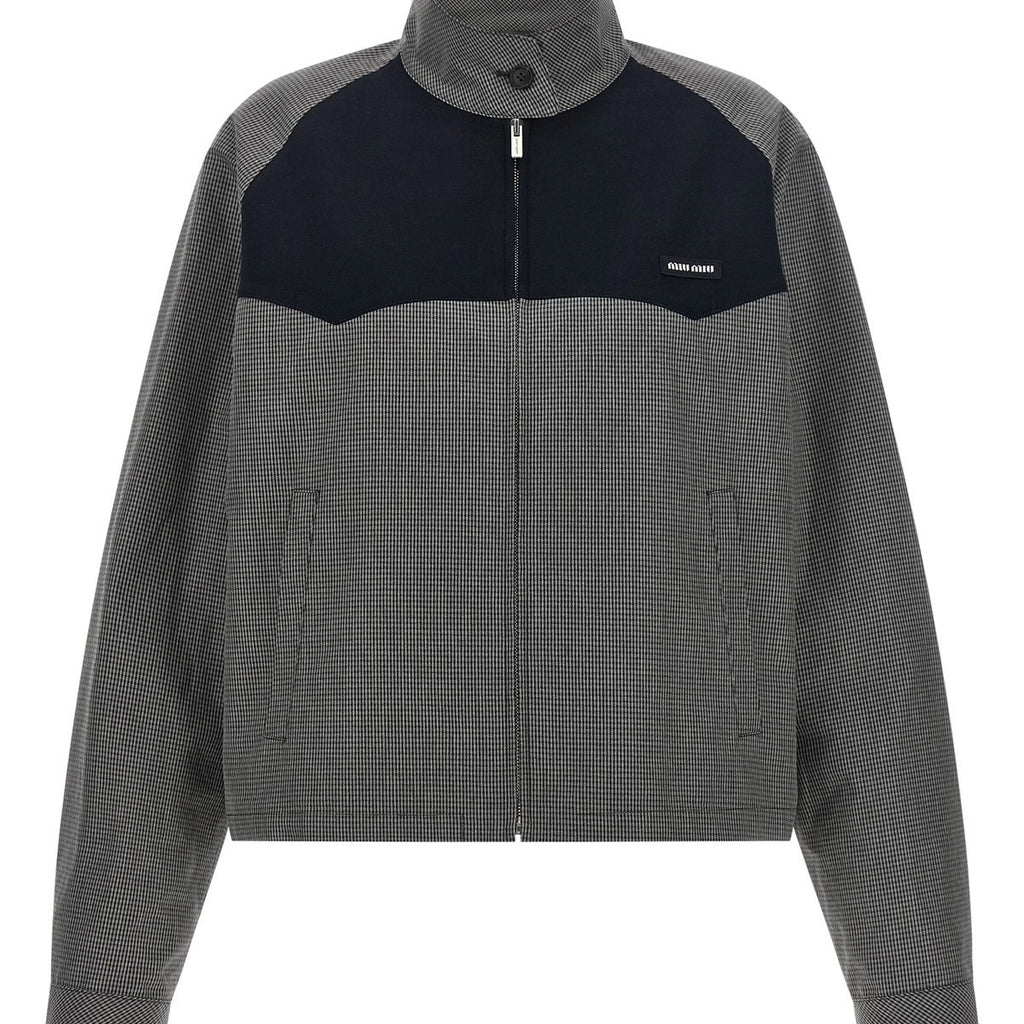 Miu Miu Women's Jacket in Grey