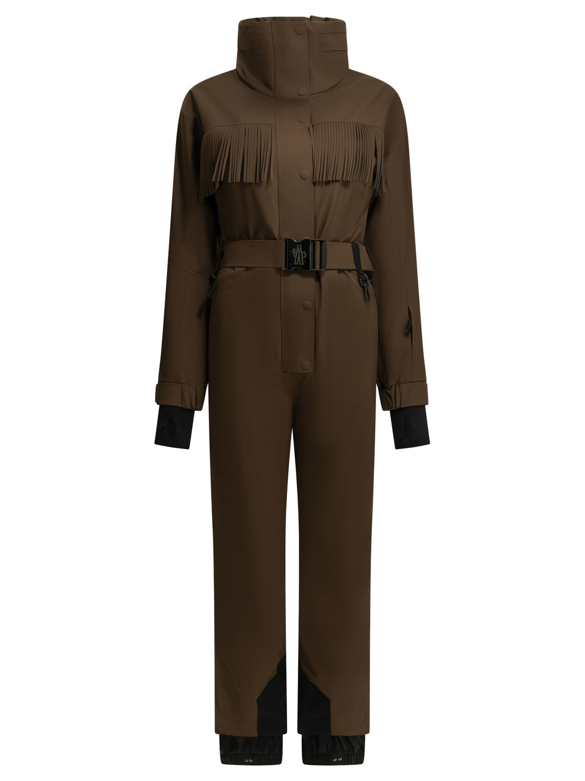 Moncler Grenoble Women's Fringed ski suit in Brown