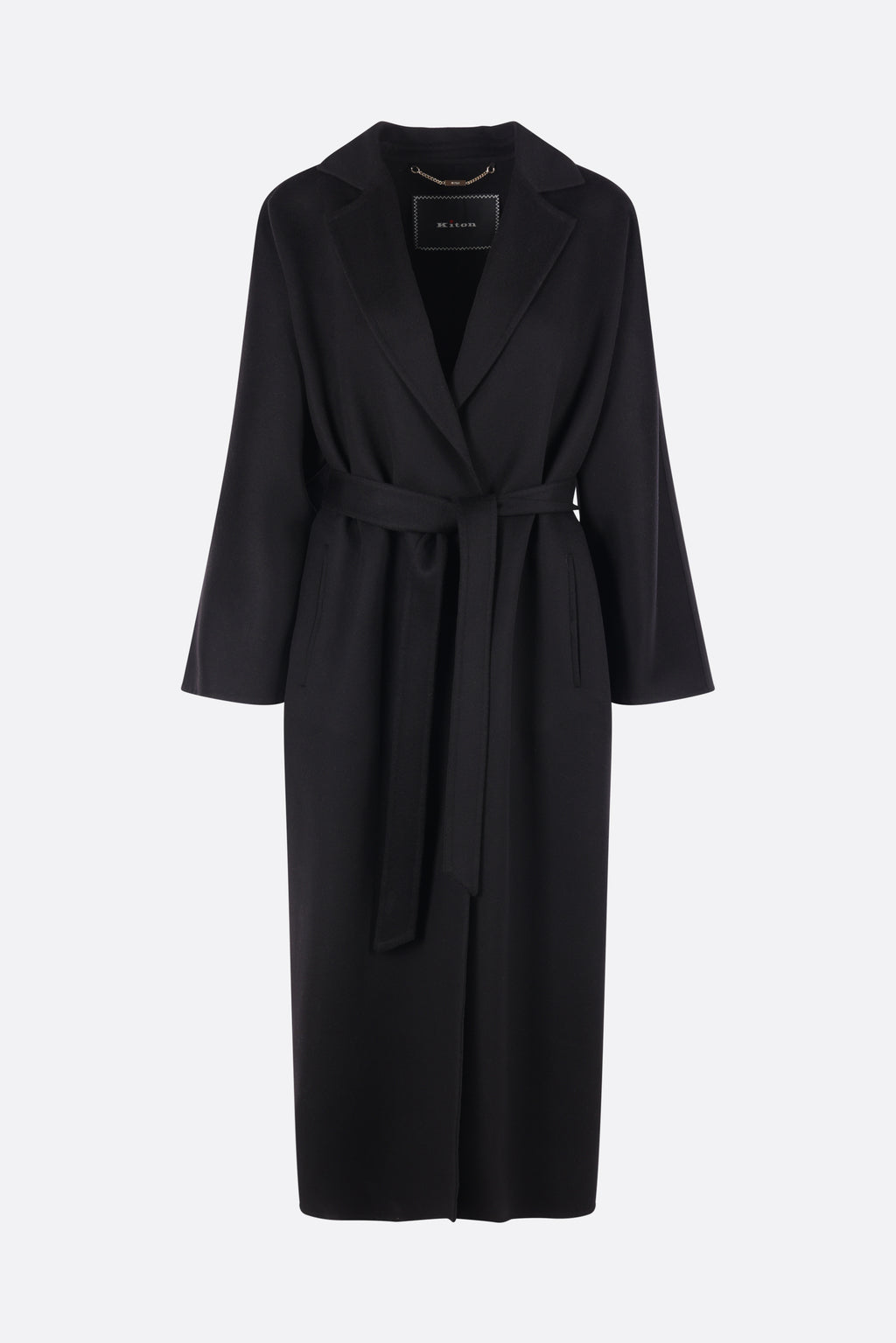 Kiton Women's Coat in Black