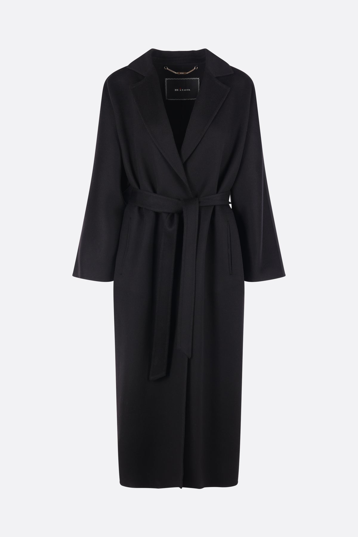 Kiton Women's Coat in Black
