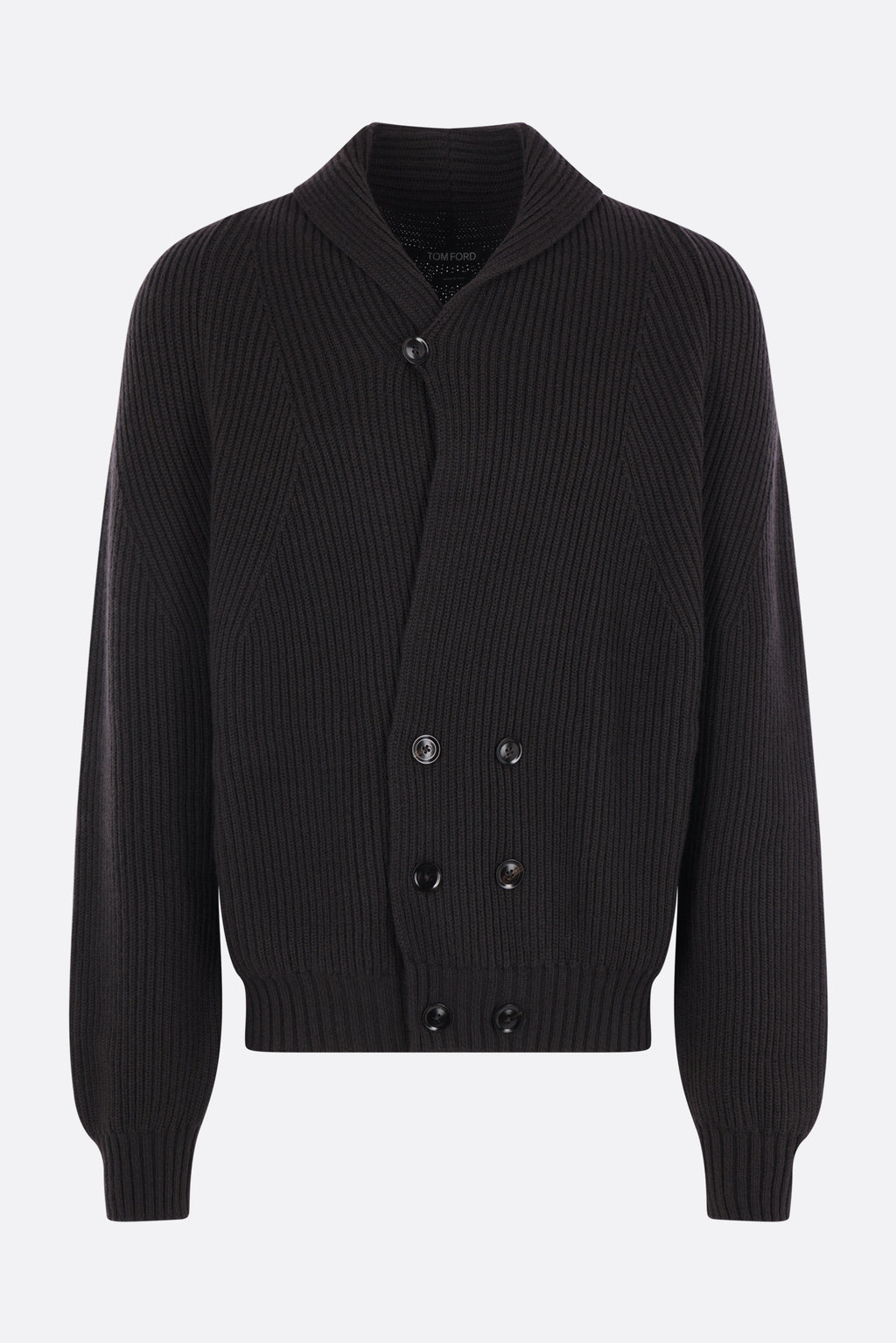 Tom Ford Men's Cardigan in Charcoal Grey