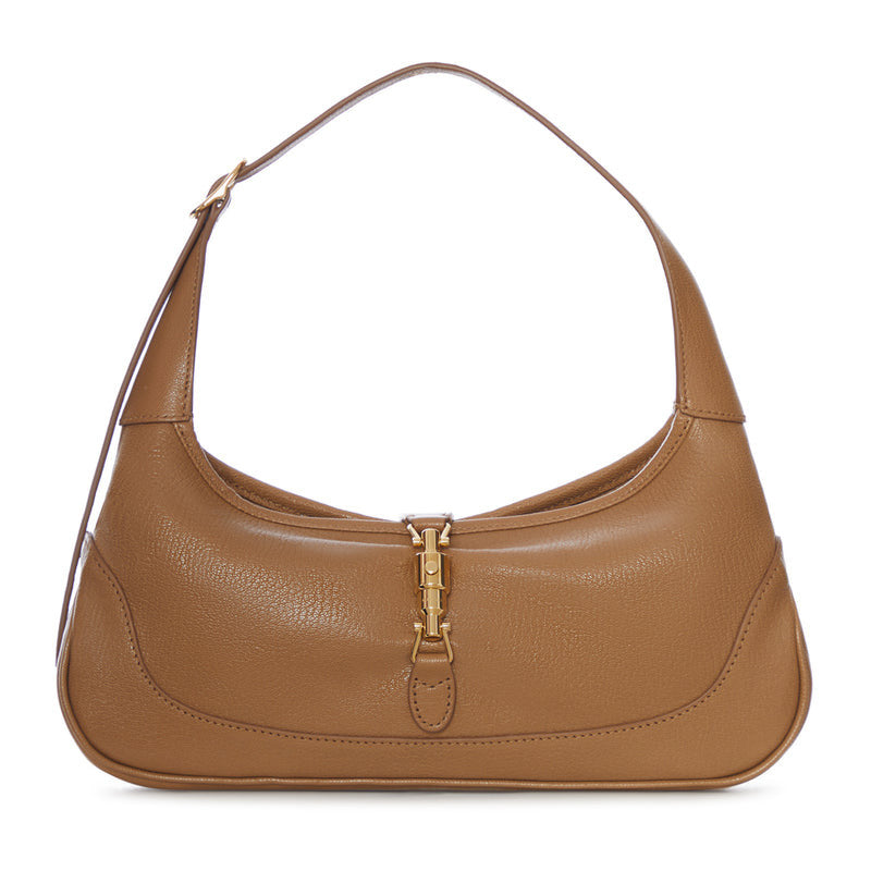 Gucci Women's Jackie Slim Medium Shoulder Bag in Light Brown