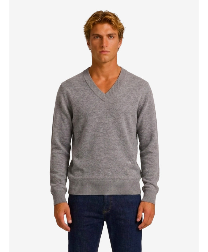 Bottega Veneta Men's Sterling Melange Wool and in Grey