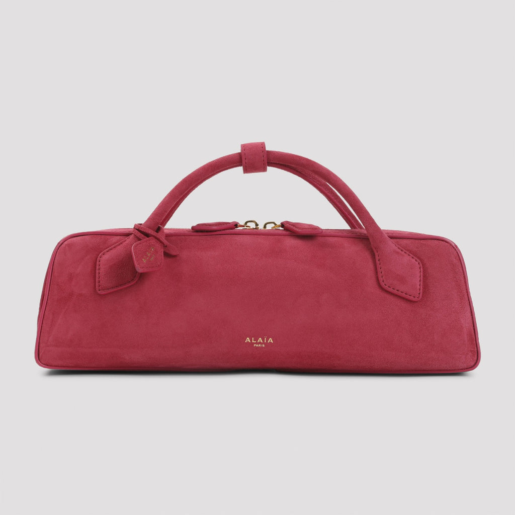 Alaia Women's Teckel Clutch Medium Handbag in Red