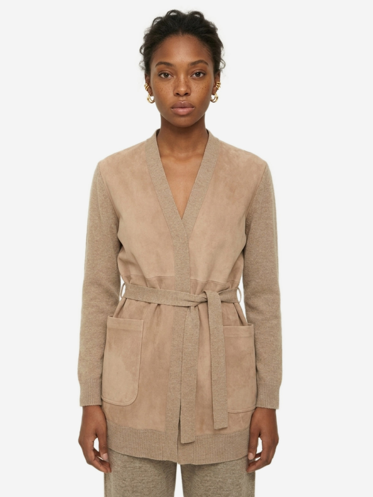 Max Mara Women's Oliveto Cardigan in Brown