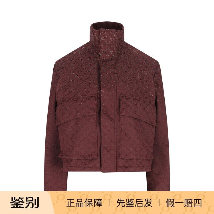 Gucci Men's Jacket in Burgundy