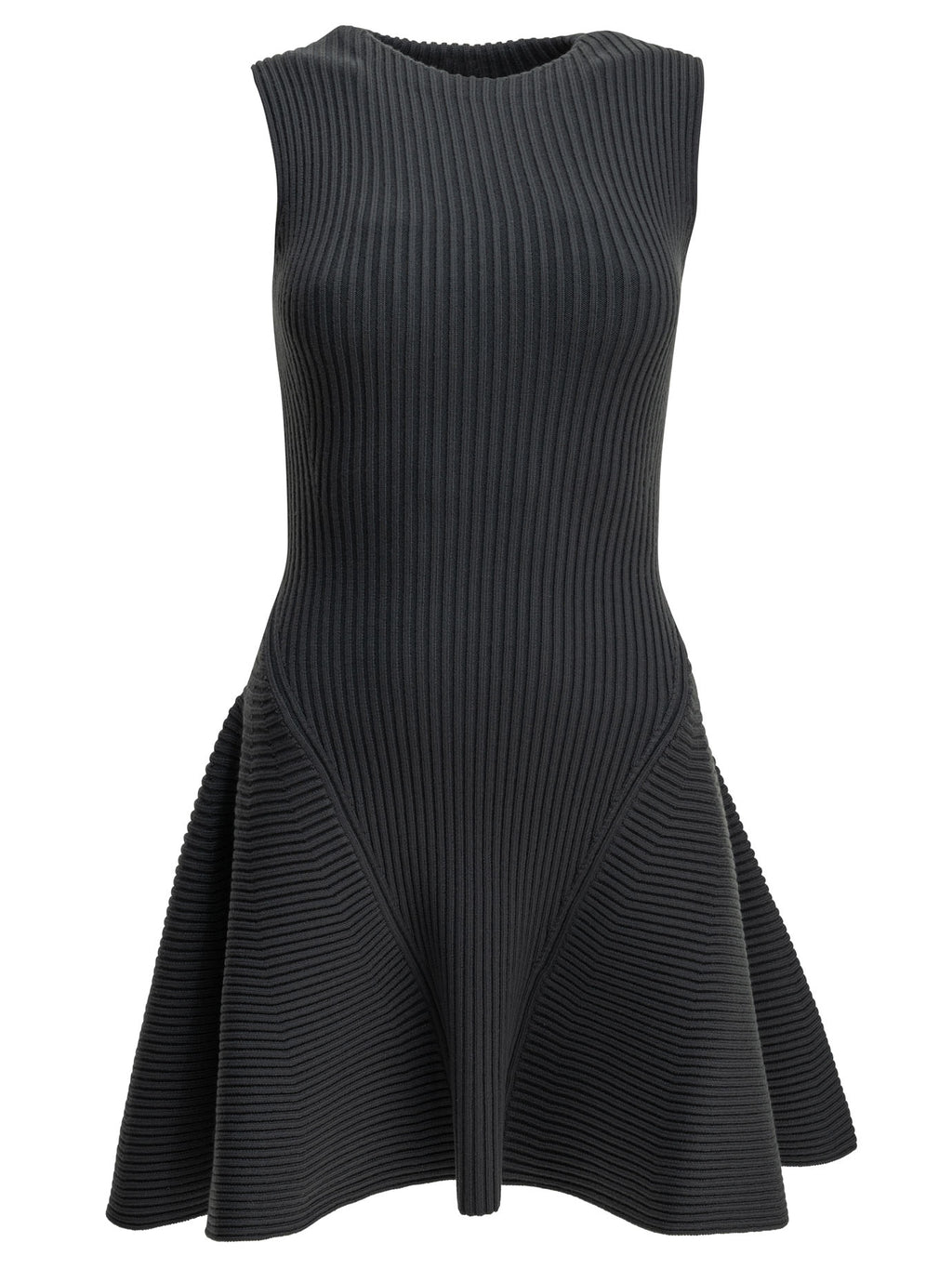 Alaia Women's Skater Short Dress in Grey