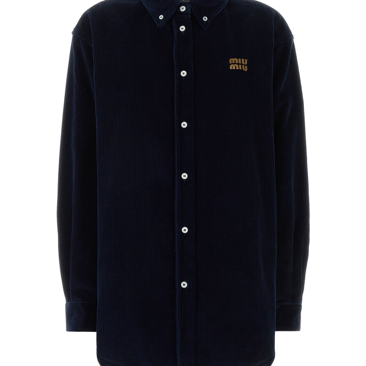 Miu Miu Women's Shirt in Blue