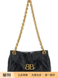 Balenciaga Women's Monaco Mini Shoulder Bag in Black