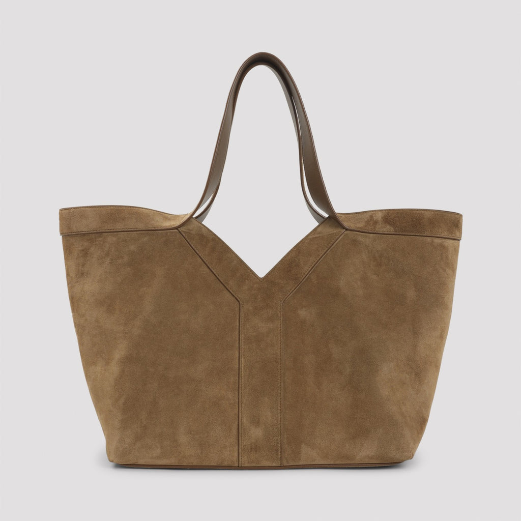 Saint Laurent Women's YSL Y Small Bag in Caramel