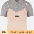 Miu Miu Women's Polo Polo Shirt in Grey