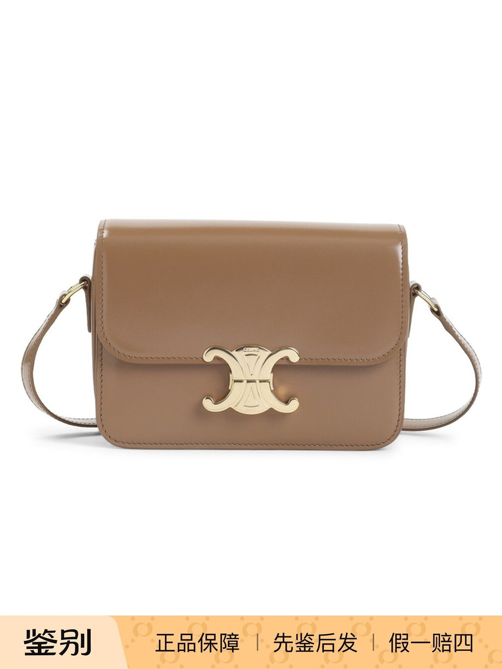 Celine Women's Teen Triomphe Small Shoulder Bag
