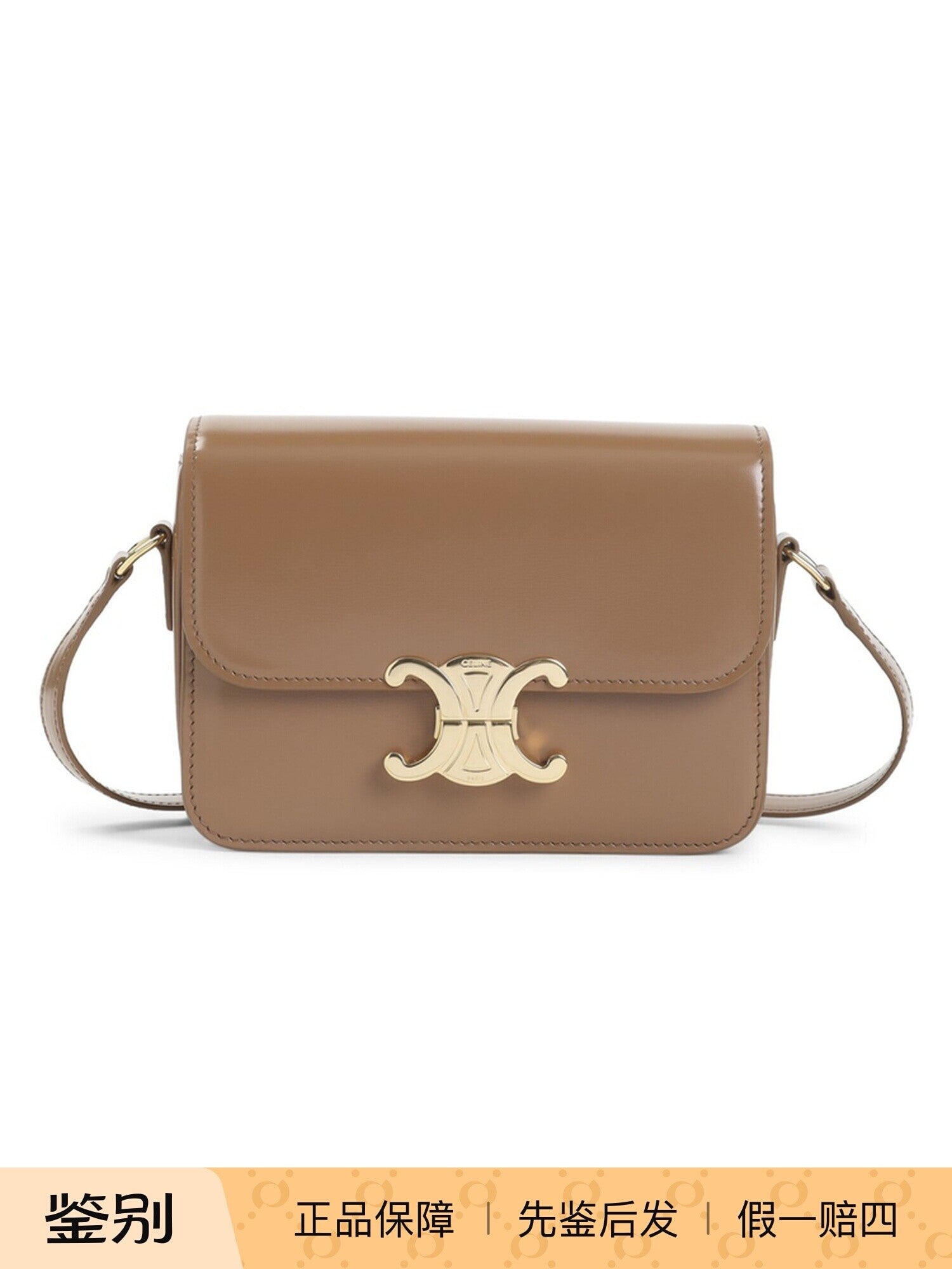 Celine Women's Teen Triomphe Small Shoulder Bag