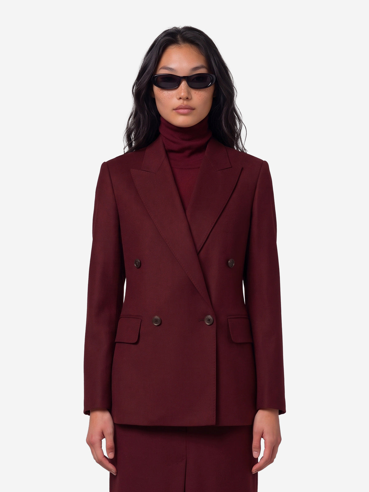 Max Mara Women's Scenico Jacket in Bordeaux