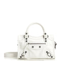 Balenciaga Women's Le City Mini Bag in White