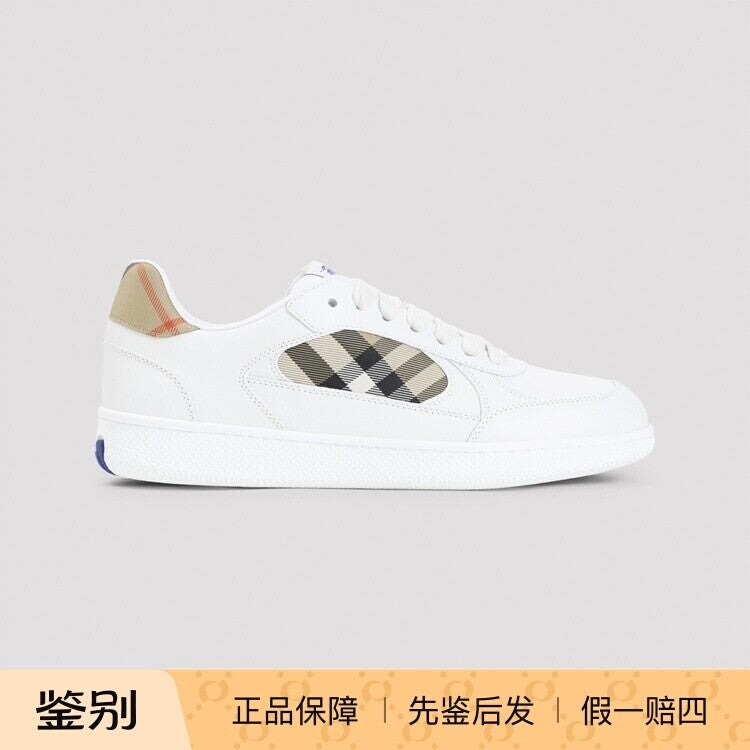 Burberry Men's Terrace Sneakers in White