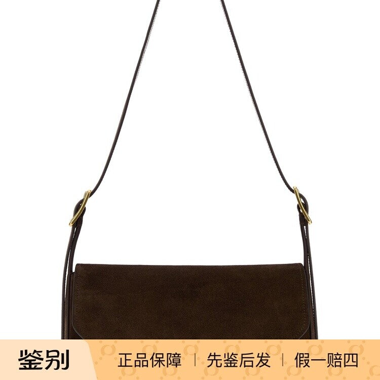 Balenciaga Women's Clicca Medium Bag in Brown