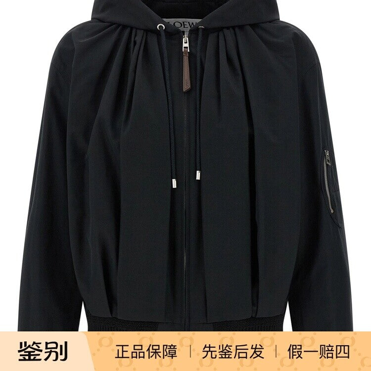 Loewe Women's Coat in Black