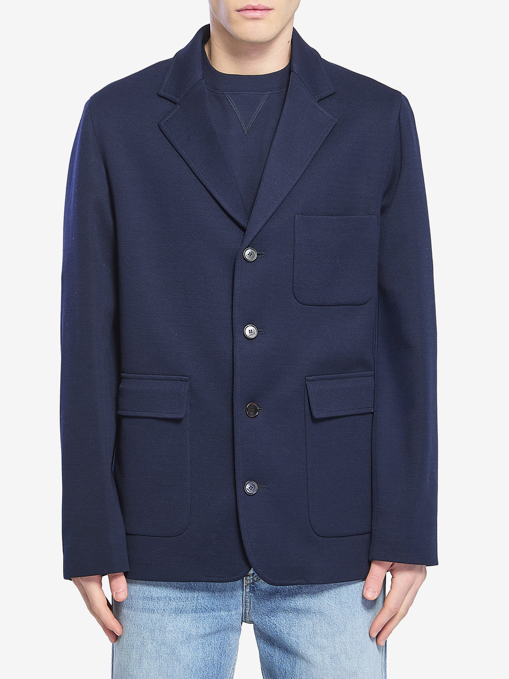 Gucci Men's Web Jacket in Blue