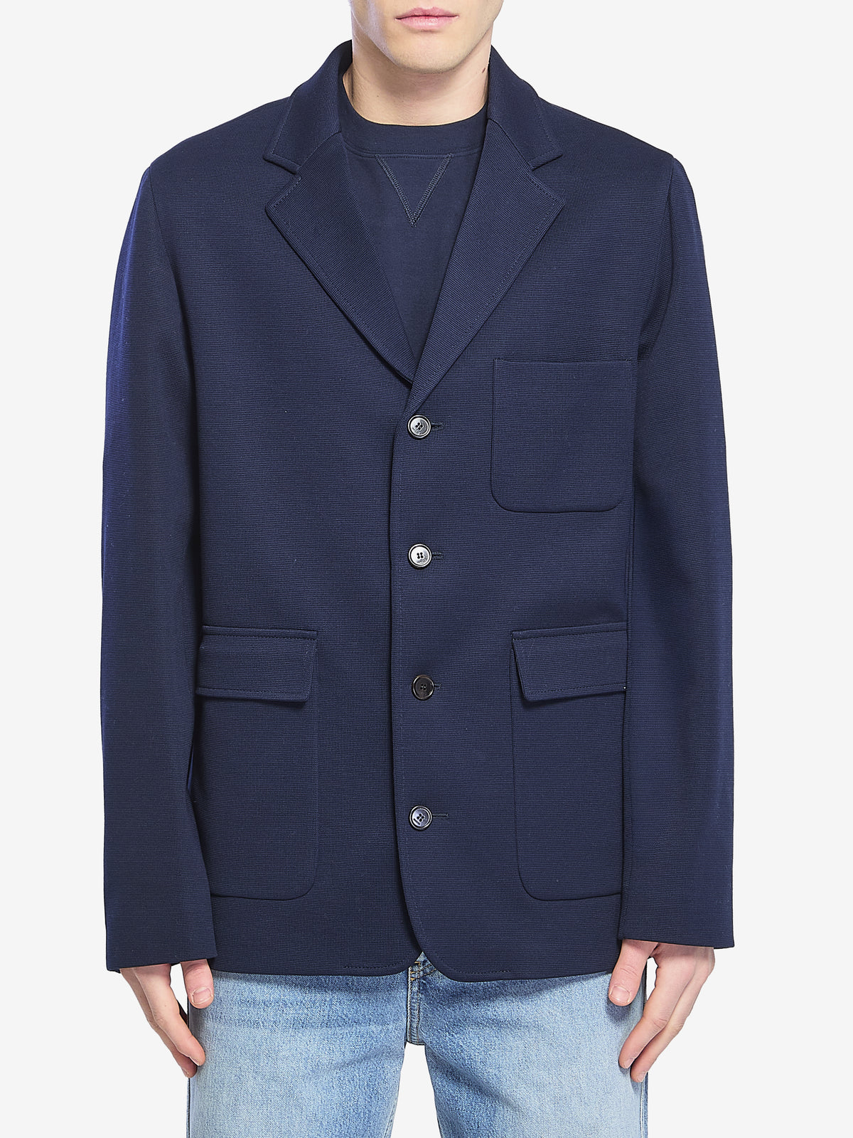 Gucci Men's Web Jacket in Blue